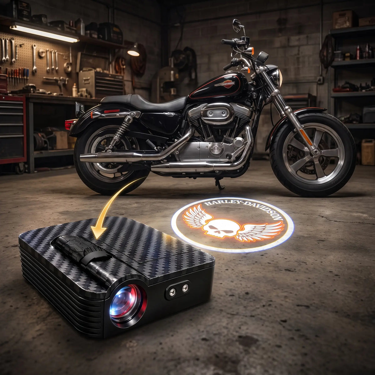 IronBeam - Car Door Projector